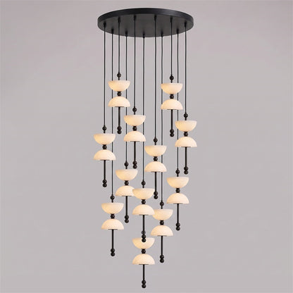 Lyra Alabaster Chandelier