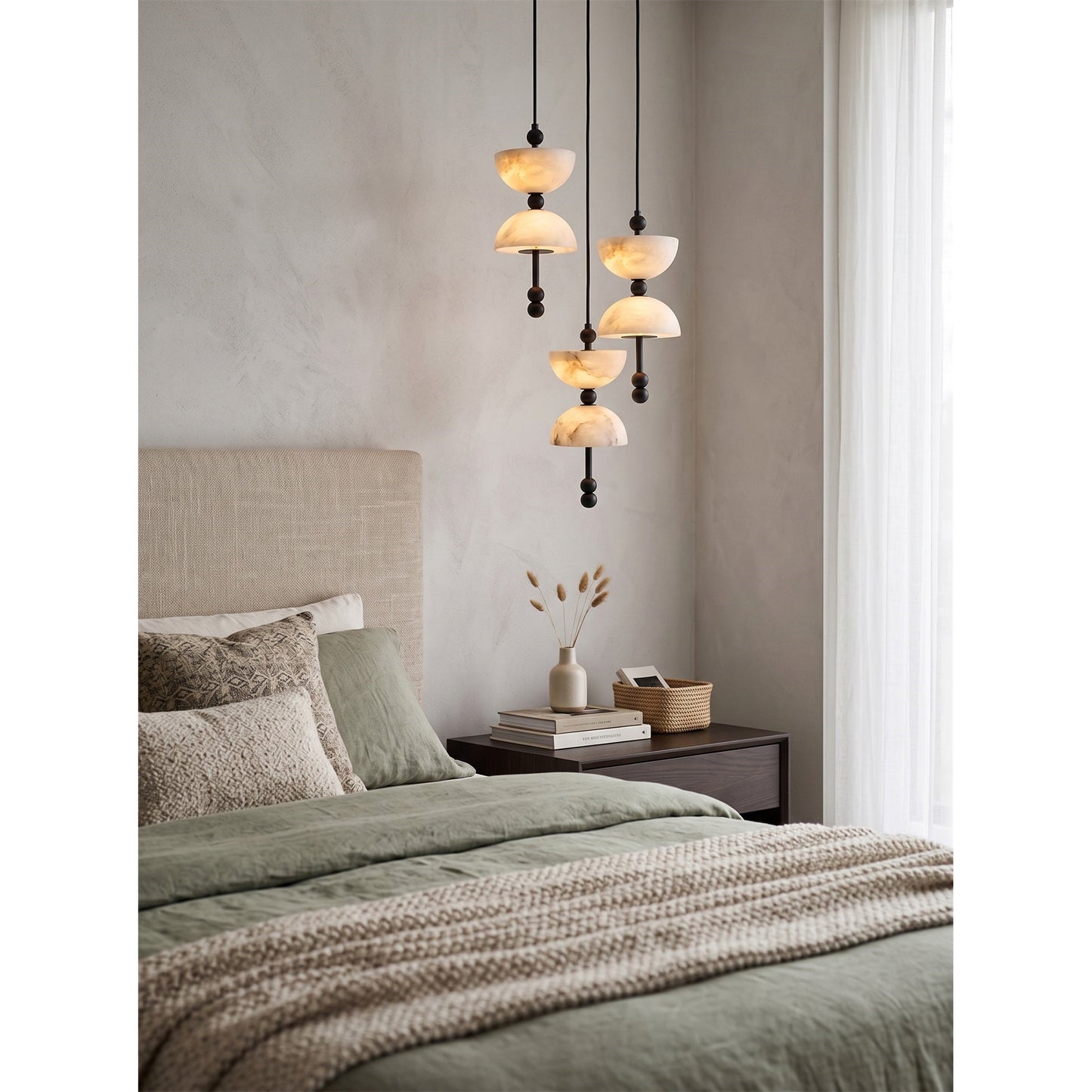 Lyra Alabaster Chandelier