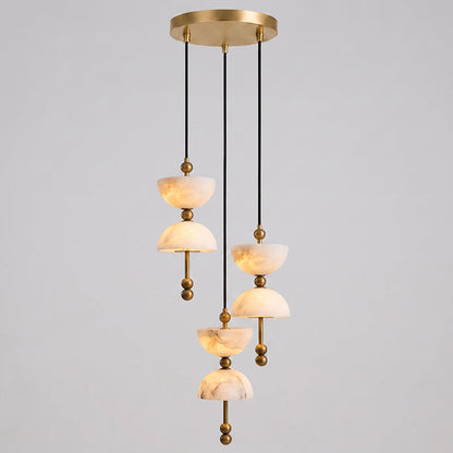 Lyra Alabaster Chandelier