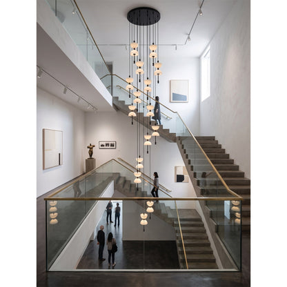 Lyra Alabaster Chandelier