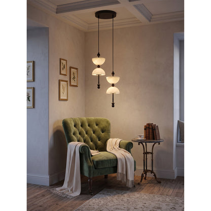Lyra Alabaster Chandelier