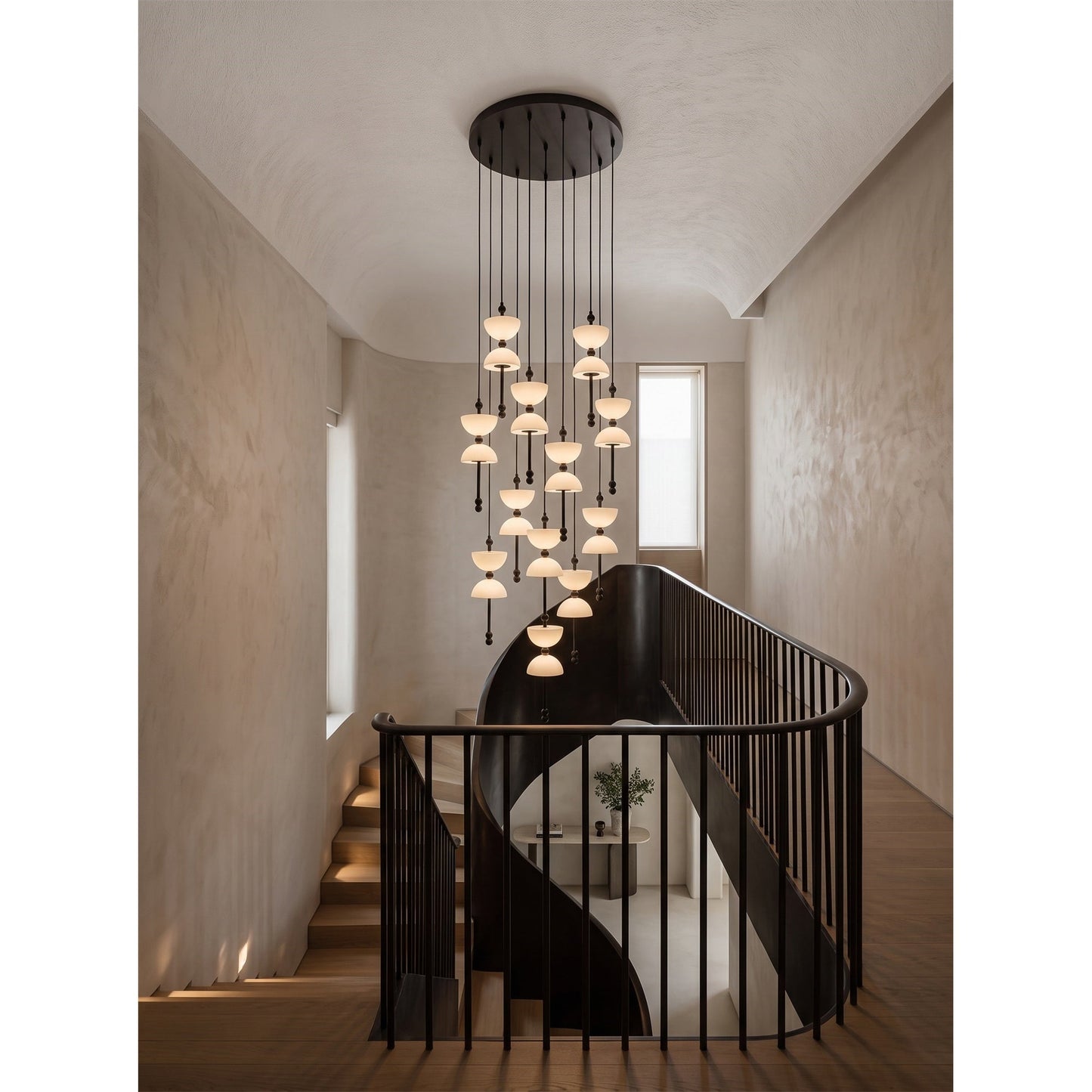Lyra Alabaster Chandelier