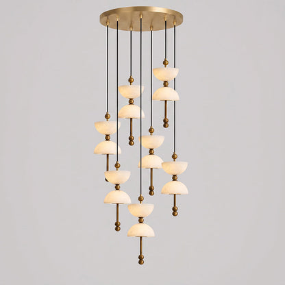 Lyra Alabaster Chandelier