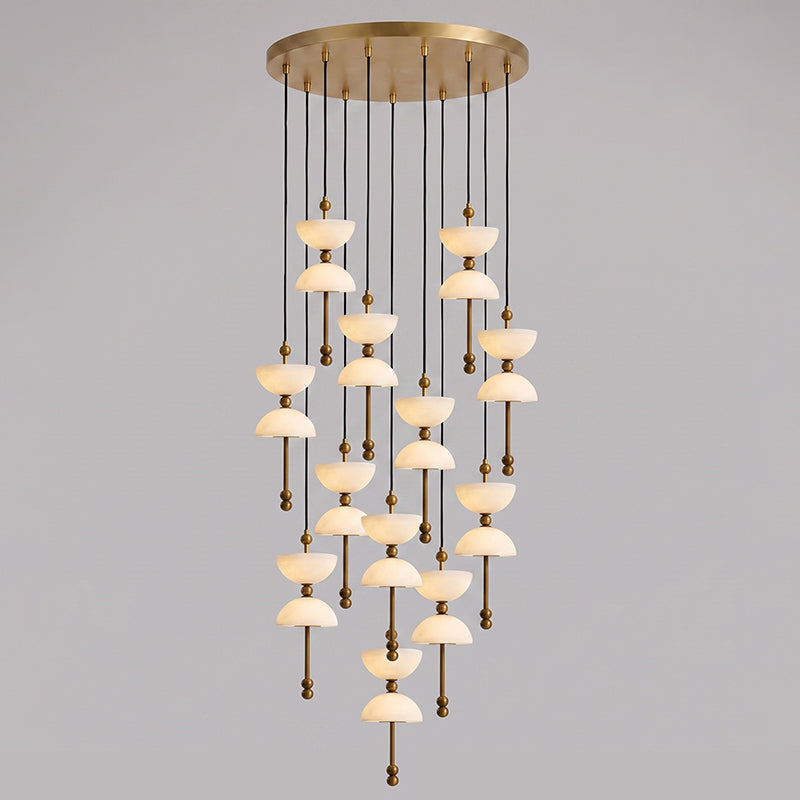 Lyra Alabaster Chandelier