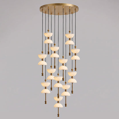 Lyra Alabaster Chandelier