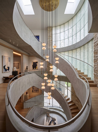Lyra Alabaster Chandelier