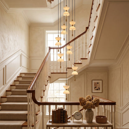 Lyra Alabaster Chandelier