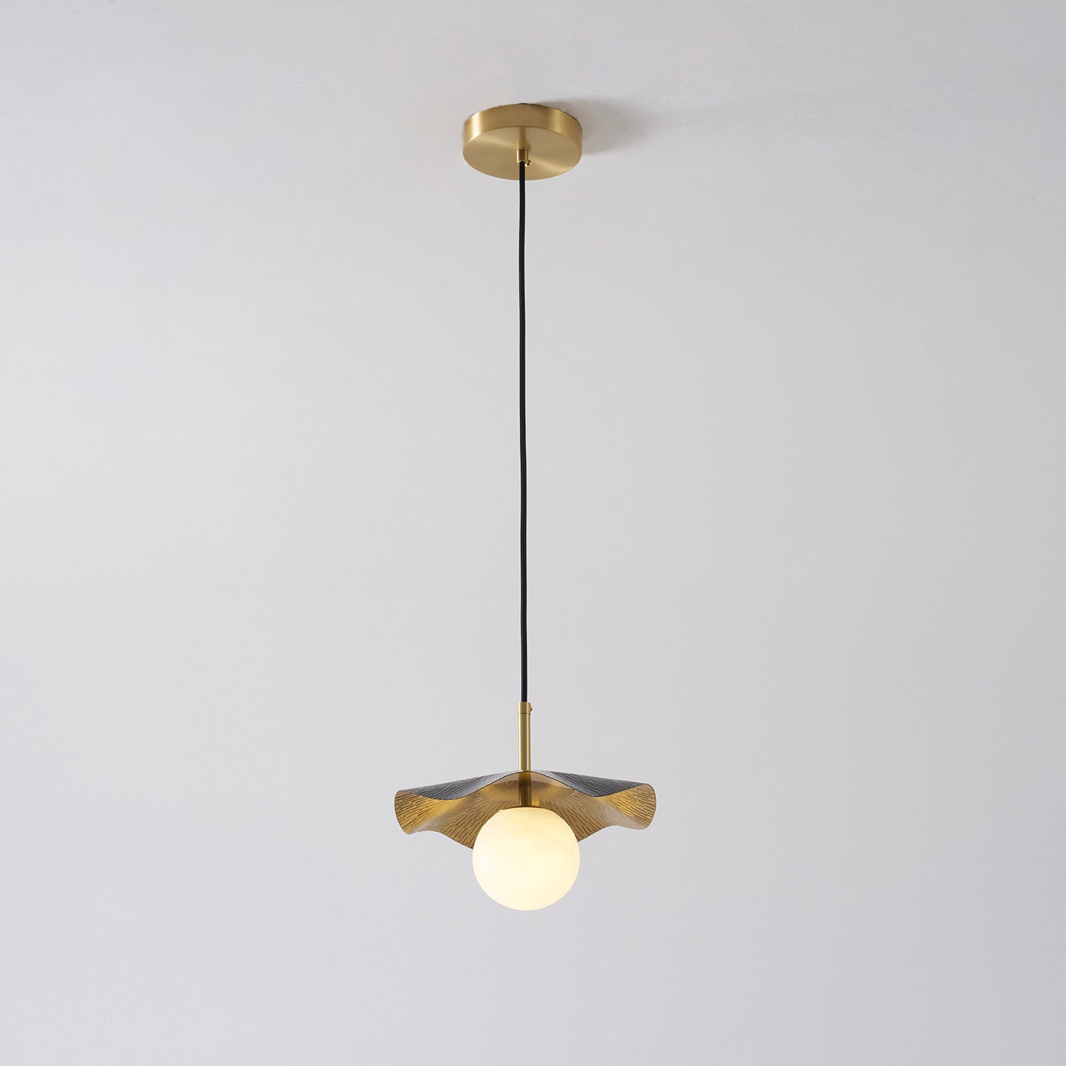 Montera Alabaster Pendant Light, view 27