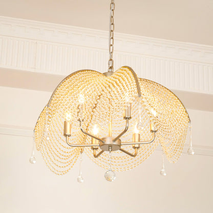 Regency Style Beads Chandelier, view 11