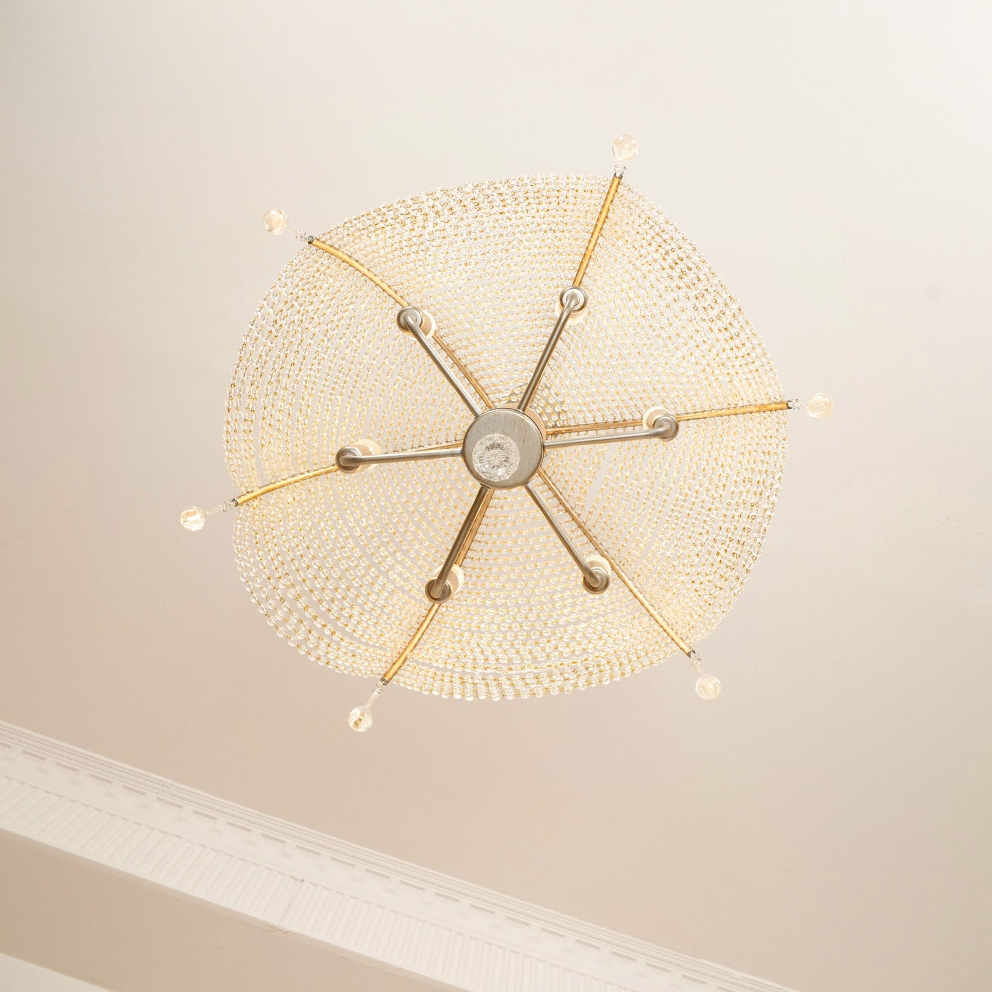 Regency Style Beads Chandelier, view 12