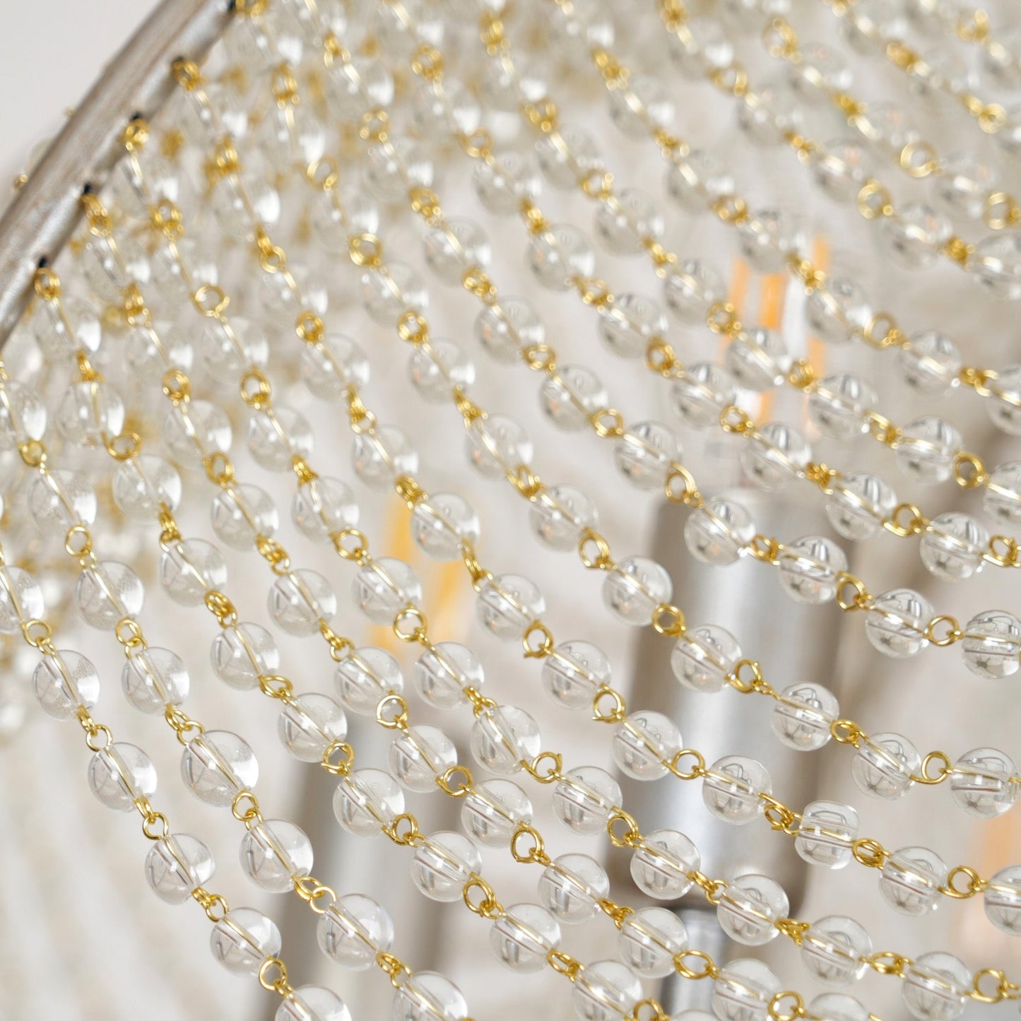 Regency Style Beads Chandelier, view 13