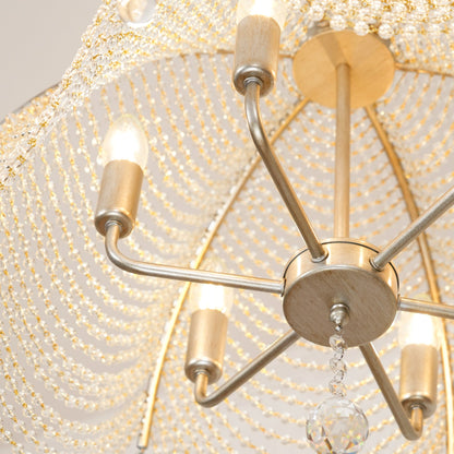 Regency Style Beads Chandelier, view 14