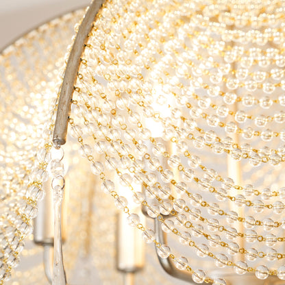 Regency Style Beads Chandelier, view 15