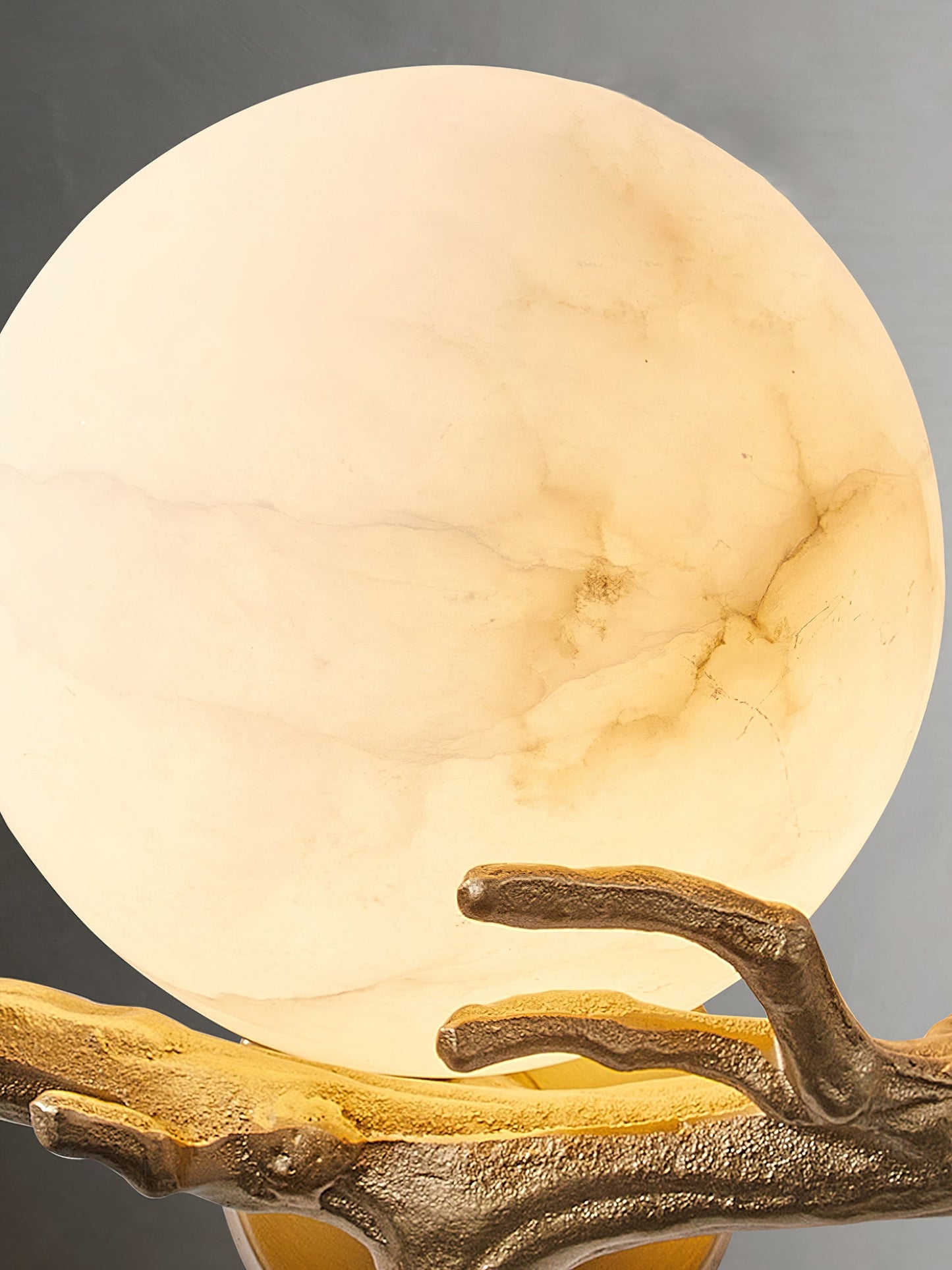 Retro Twigs Alabaster Wall Lamp, view 32