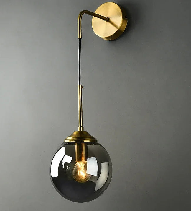 Globe & Stem Wall Sconce