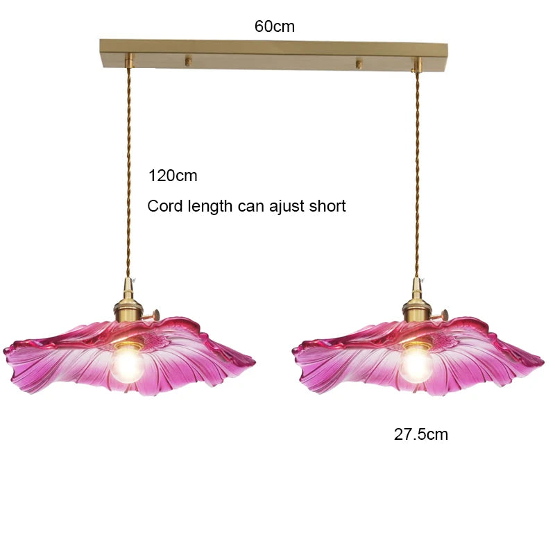 Petal Glass Ceiling Light