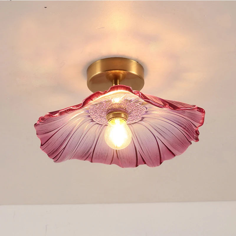 Petal Glass Ceiling Light