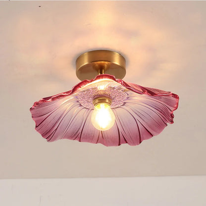 Petal Glass Ceiling Light