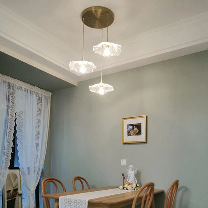 Petal Glass Ceiling Light