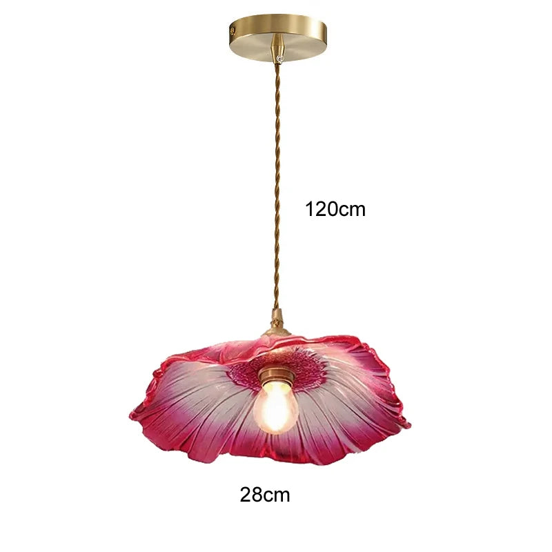 Petal Glass Ceiling Light