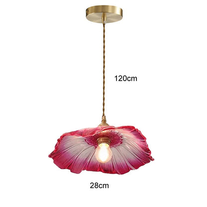 Petal Glass Ceiling Light