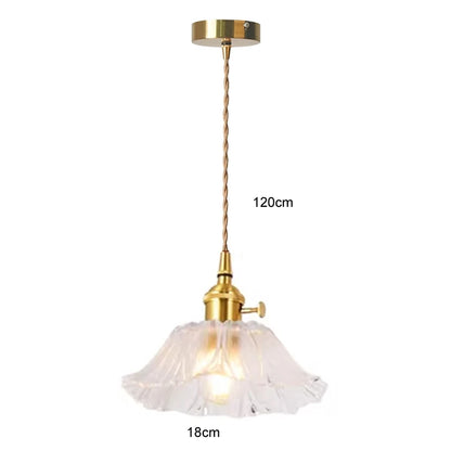 Petal Glass Ceiling Light