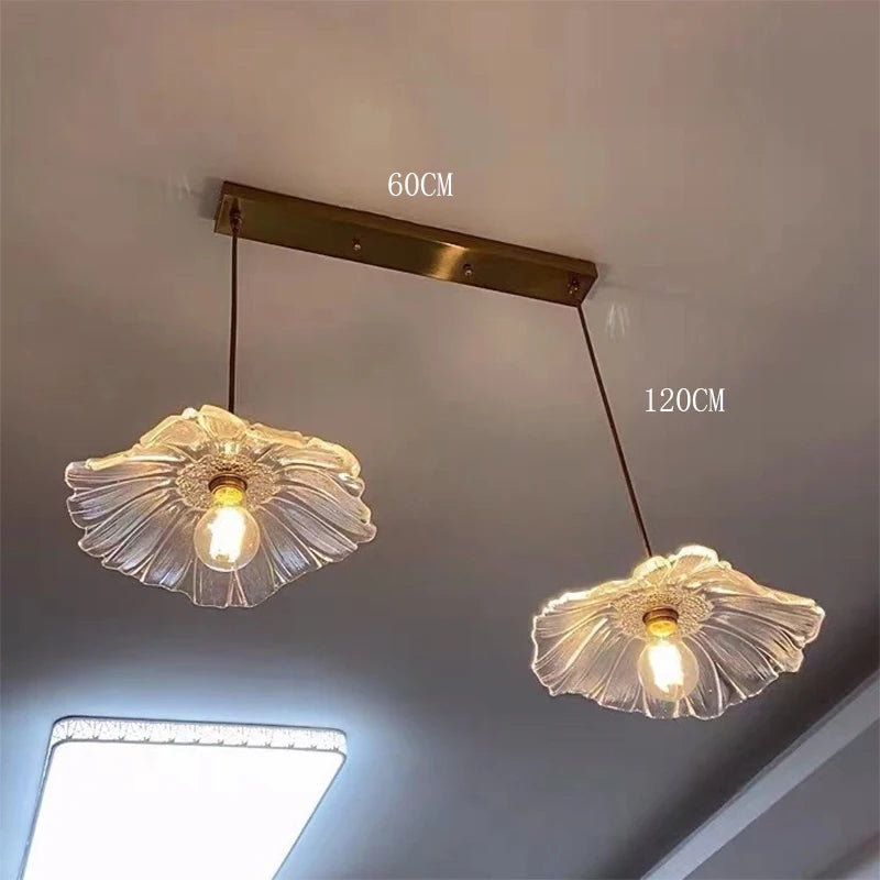 Petal Glass Ceiling Light