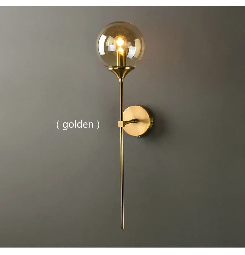 Globe & Stem Wall Sconce