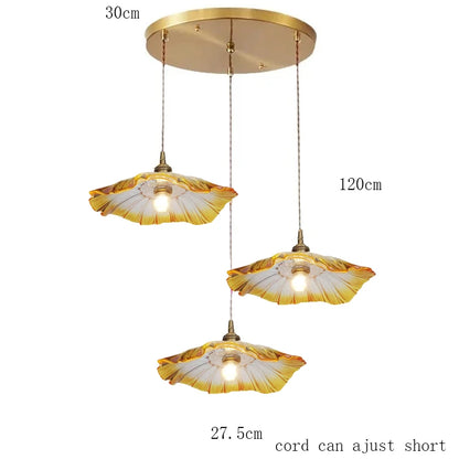Petal Glass Ceiling Light