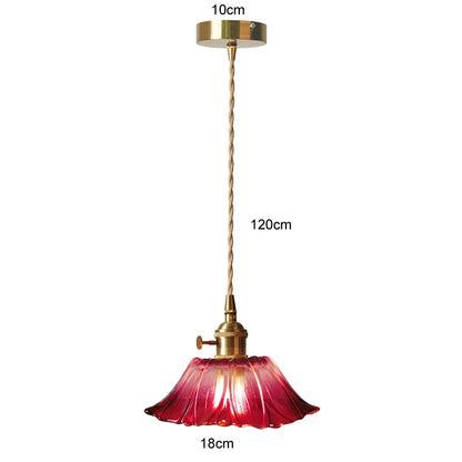 Petal Glass Ceiling Light