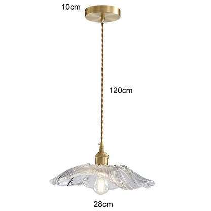 Petal Glass Ceiling Light