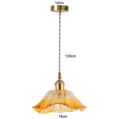 Petal Glass Ceiling Light