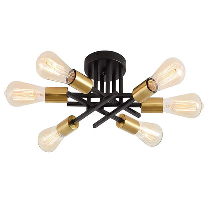 Sputnik Semi-Flush Ceiling Light