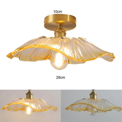 Petal Glass Ceiling Light