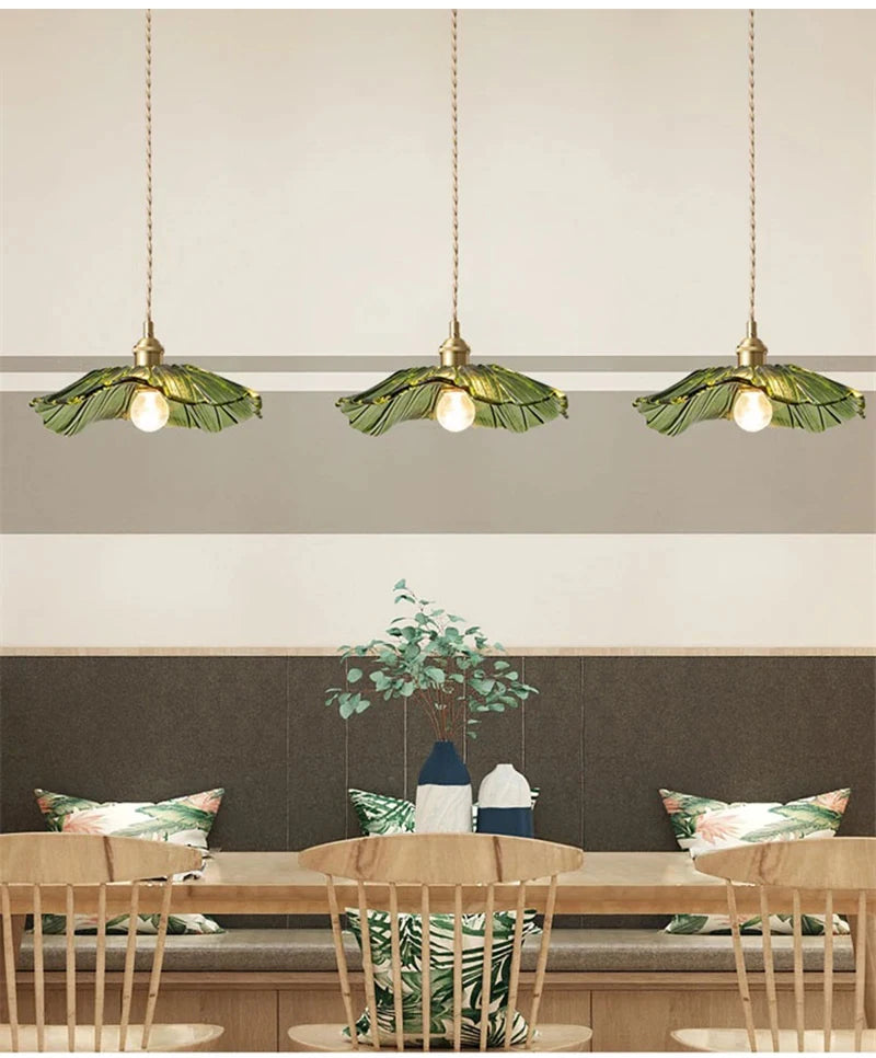 Petal Glass Ceiling Light