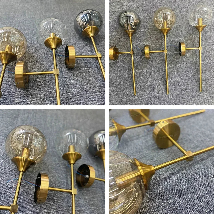 Globe & Stem Wall Sconce