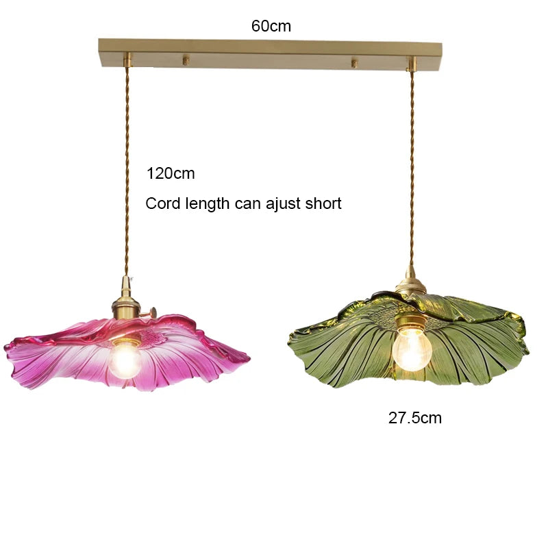 Petal Glass Ceiling Light