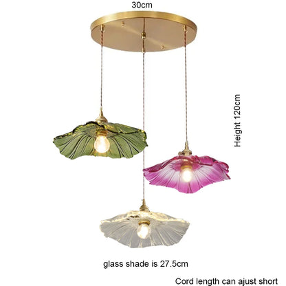 Petal Glass Ceiling Light