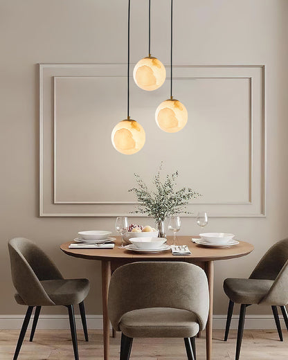 Savina Alabaster Pendant Light – Dimmable, view 16