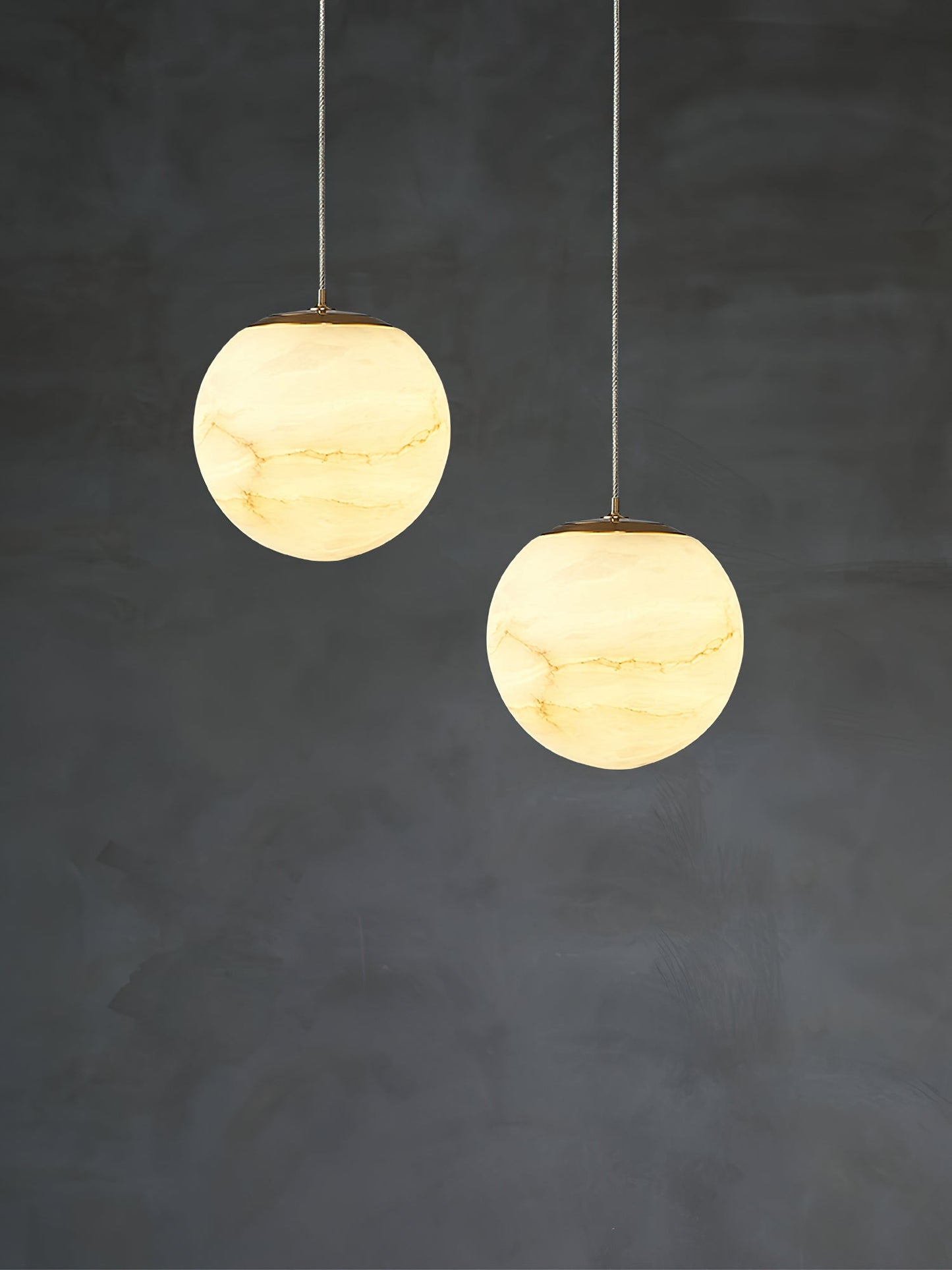 Savina Alabaster Pendant Light – Dimmable, view 21