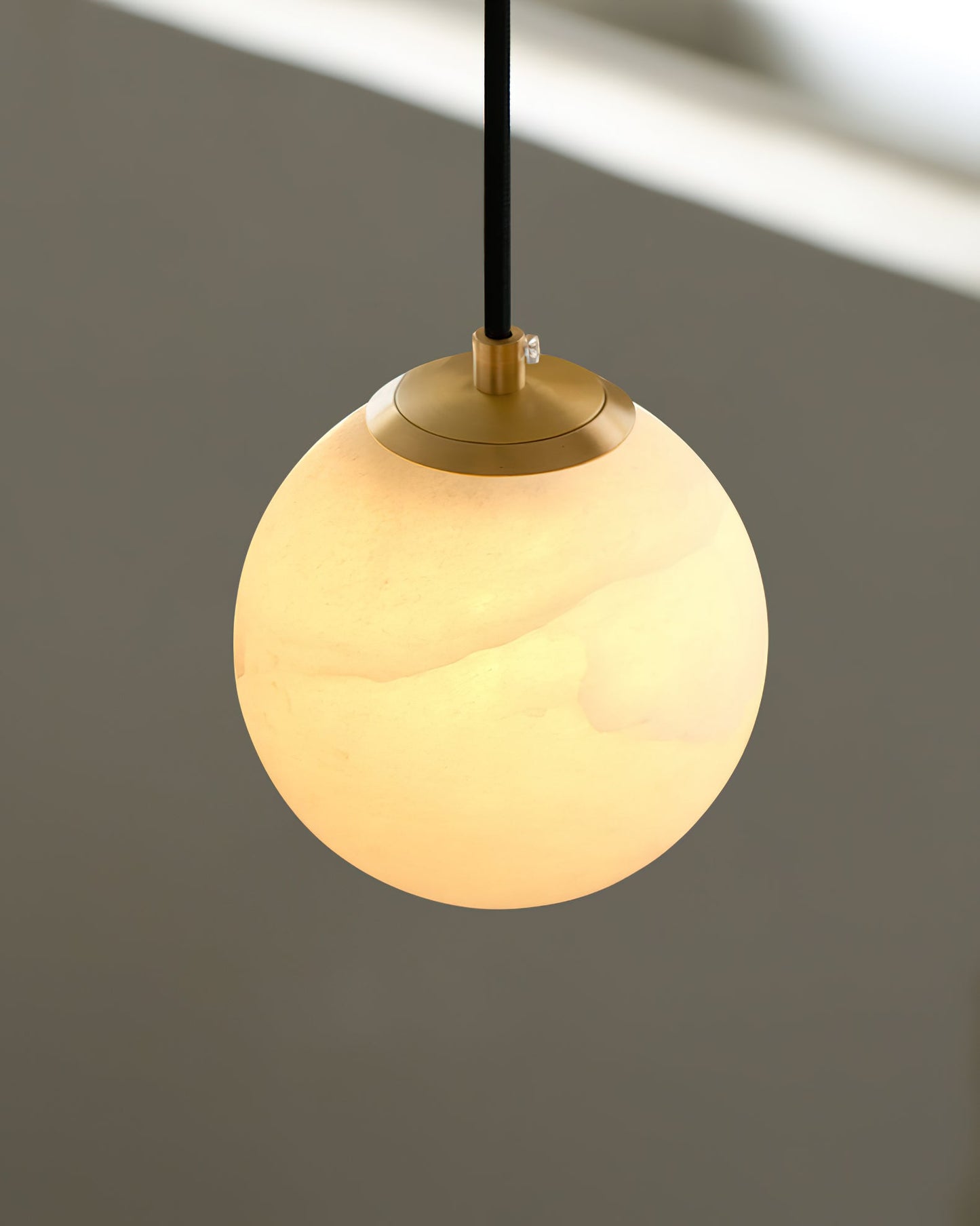 Savina Alabaster Pendant Light – Dimmable, view 25