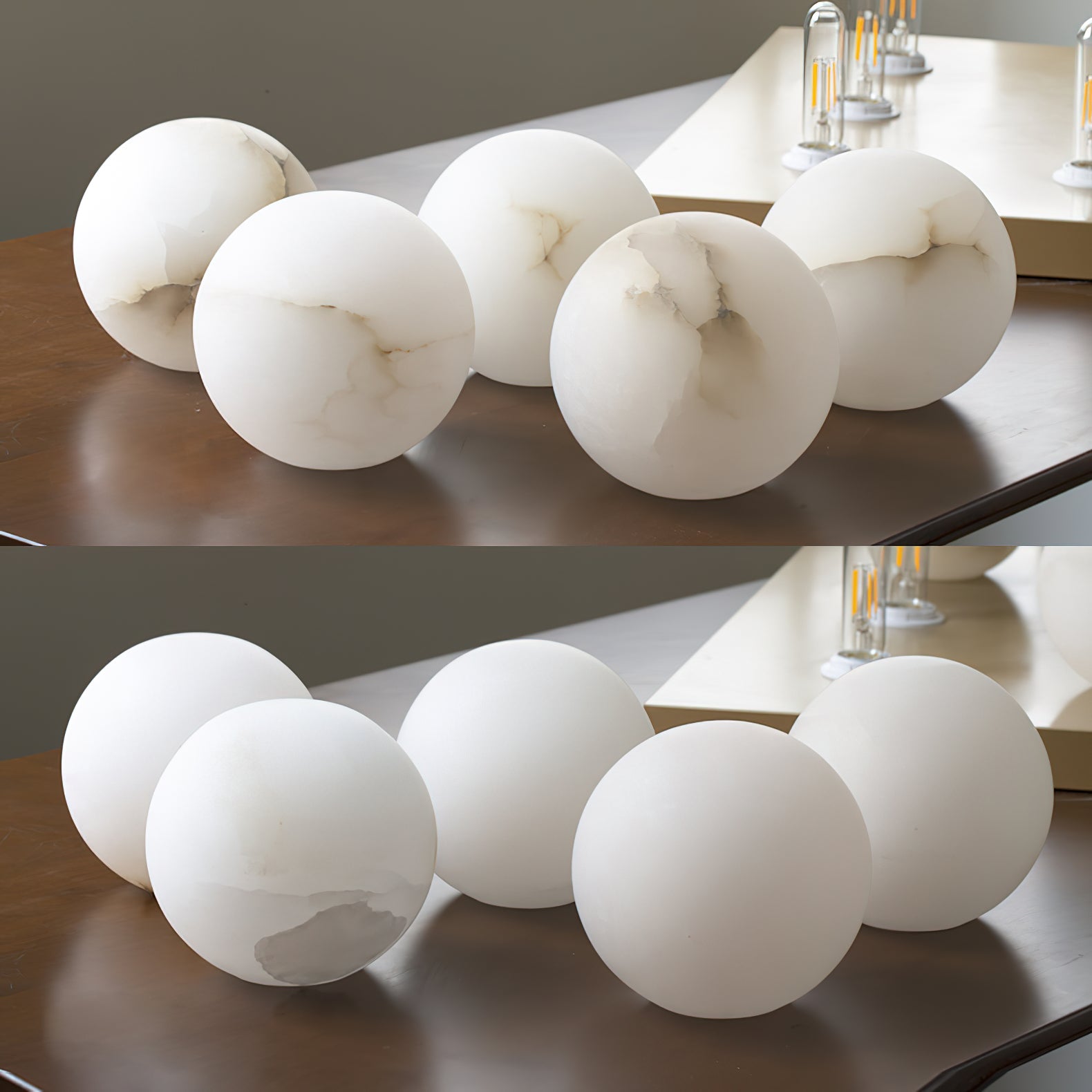 Savina Alabaster Pendant Light – Dimmable, view 27