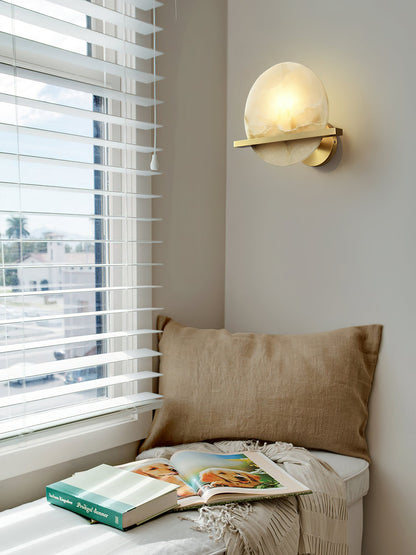 Savion Alabaster Wall Lamp, view 11