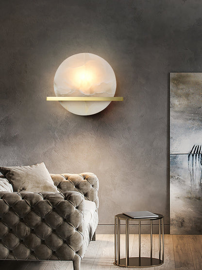 Savion Alabaster Wall Lamp, view 12