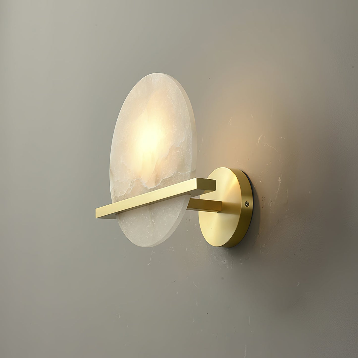 Savion Alabaster Wall Lamp, view 15