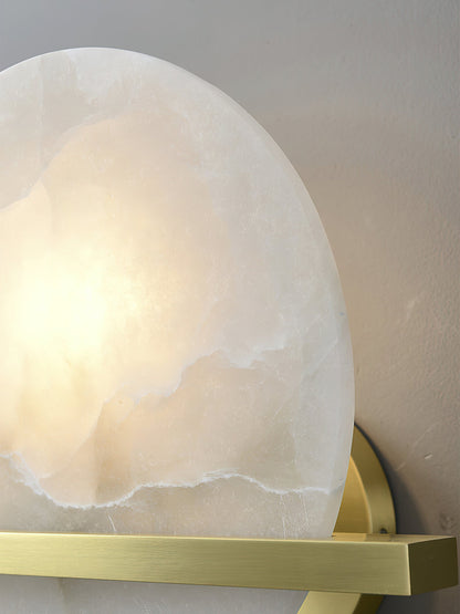 Savion Alabaster Wall Lamp, view 18