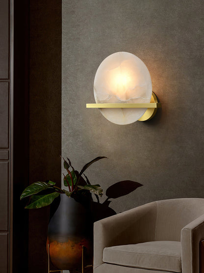 Savion Alabaster Wall Lamp, view 6
