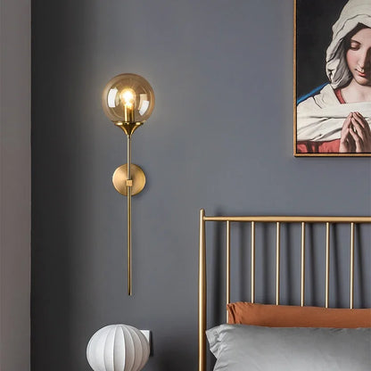 Globe & Stem Wall Sconce