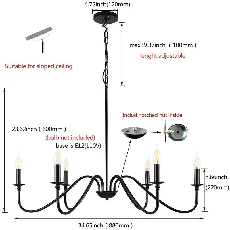 Candlestick Chandelier