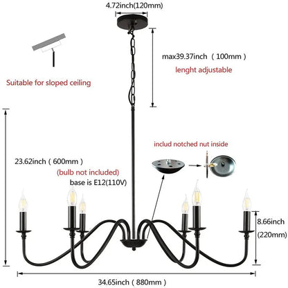 Candlestick Chandelier